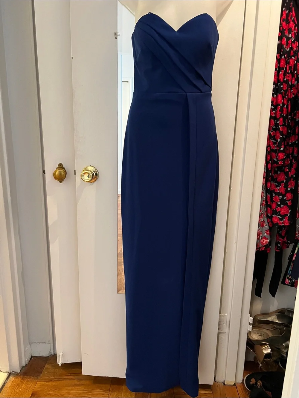 blue long dress for prom Simple royal satin dress, royal blue evening Turquoise Blue Dress, Silk merch_up Color:Other Color From Color Chart The skirt showcases cascading